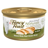 Fancy Feast Gourmet Naturals White Meat Chicken Recipe in Gravy Wet Cat Food