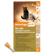 Opaque Temmelig Tvunget Advantage Multi Topical Solution for Cats 9.1 to 18 lbs, 6 Month Supply |  Petco