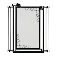 Cardinal Gates Outdoor Baby Gate For Stairs & Decks - Weatherproof Aluminum Safety Gate
