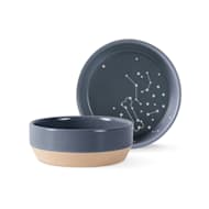 PetShop by Fringe Studio Celestial Stoneware Pet Bowl