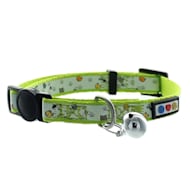 Pawtitas Glow In The Dark Safety Buckle Removable Bell Kitten or Cat Collar