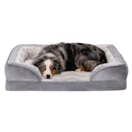FurHaven Velvet Waves Perfect Comfort Orthopedic Sofa Bed for Dogs