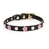 YOULY Black Pink Flower Dog Collar XX Small X Small Petco