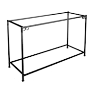 75/90 Gallon Particle Board Aquarium Stand, 49.38 L x 13.25 W, Black