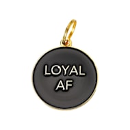 Two Tails Pet Company Loyal AF Pet ID Tag