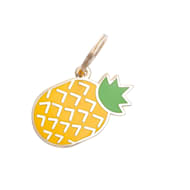 Two Tails Pet Company Pineapple Pet ID Tag