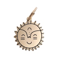 Two Tails Pet Company Smiling Sun Pet ID Tag