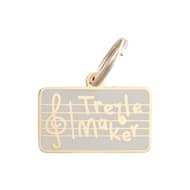 Two Tails Pet Company Treble Maker Pet ID Tag