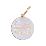 Two Tails Pet Company Have Your People Pet ID Tag