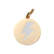 Two Tails Pet Company Lightning Bolt Pet ID Tag
