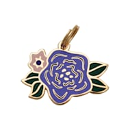 Two Tails Pet Company Wild Flower Pet ID Tag