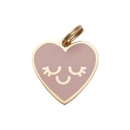 Two Tails Pet Company Smiling Heart Pet ID Tag