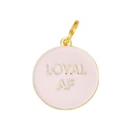 Two Tails Pet Company Loyal AF Pet ID Tag