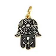 Two Tails Pet Company Hamsa Pet ID Tag