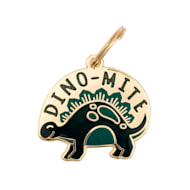 Two Tails Pet Company Dino-Mite Pet ID Tag