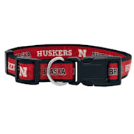 Pets First Nebraska Satin Dog Collar