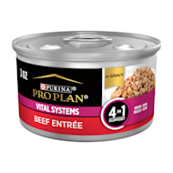 Purina Pro Plan Specialized Vital Systems Beef Entree in Gravy 4-in-1 Support Wet Cat Food