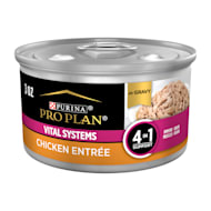 Purina Pro Plan Specialized Vital Systems Chicken Entree in Gravy 4-in-1 Support Wet Cat Food