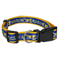 Pets First Los Angeles Rams Satin Dog Collar