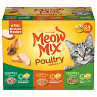 Meow Mix Poultry Selections Variety Pack Wet Cat Food