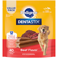 Pedigree Dentastix Fresh Flavor Bones Large Dog Dental Treats 1.87 lbs. Count of 36 Petco