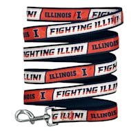 Pets First NCAA Illinois Satin Dog Leash