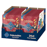 Blue Buffalo Delectables Hearty Beef Cuts in Gravy Natural Wet Dog Food Toppers