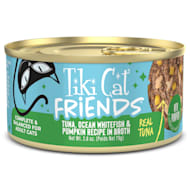 Tiki Cat Friends Tuna, Ocean Whitefish & Pumpkin Cat Food