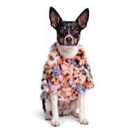 Reddy Floral Textured Faux Fur Pet Jacket