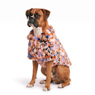 Reddy Floral Textured Faux Fur Pet Jacket