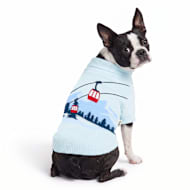 Reddy Ski Scene Jacquard Knit Pet Sweater