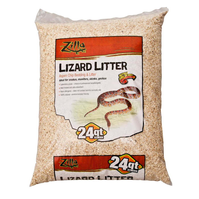 Zilla Aspen Lizard Litter, 24 quarts, 24 QT