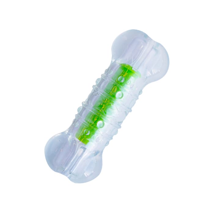 Petstages Small Crunchcore Bone Dog Toy, Green -  0264