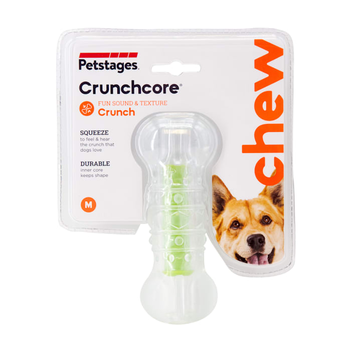 Petstages Medium Crunchcore Bone Dog Toy, Large, Green -  265