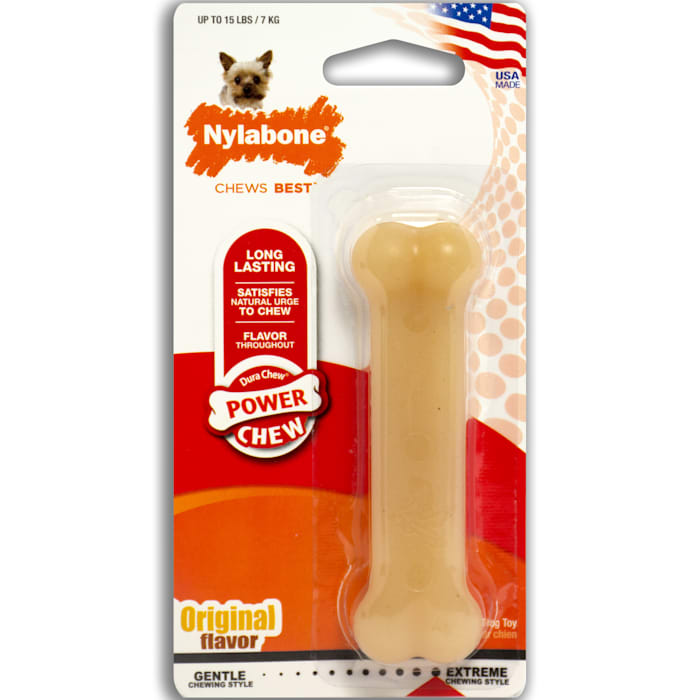 UPC 018214001010 product image for Nylabone Original Dura Chew Dog Chew, X-Small, 0.93 oz. | upcitemdb.com