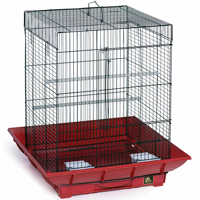 Prevue Pet Products Clean Life Bird Cage - Red SP850R/B