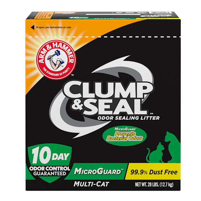 Arm & Hammer Clump & Seal Microguard Cat Litter, 28 lbs -  20502812