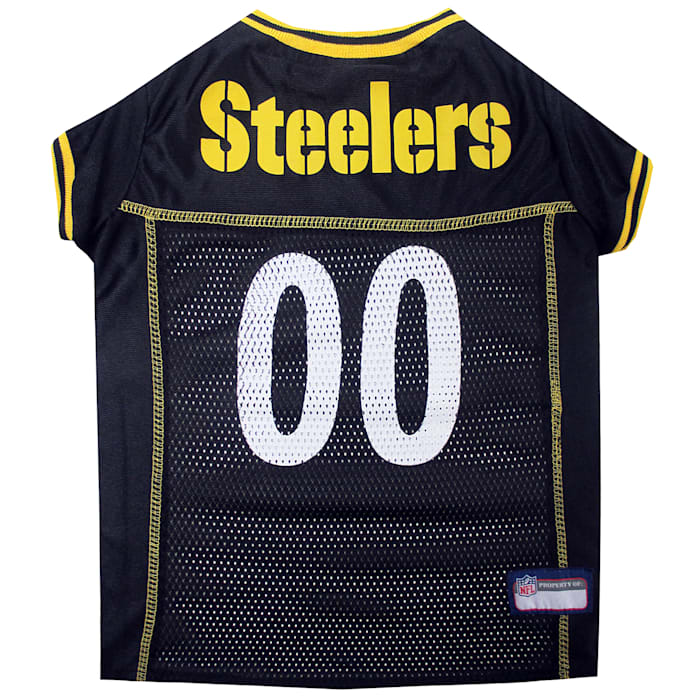 Pets First NFL AFC North Mesh Jersey For Dogs, Medium, Pittsburgh Steelers, Multi-Color -  PIT-4006-MD