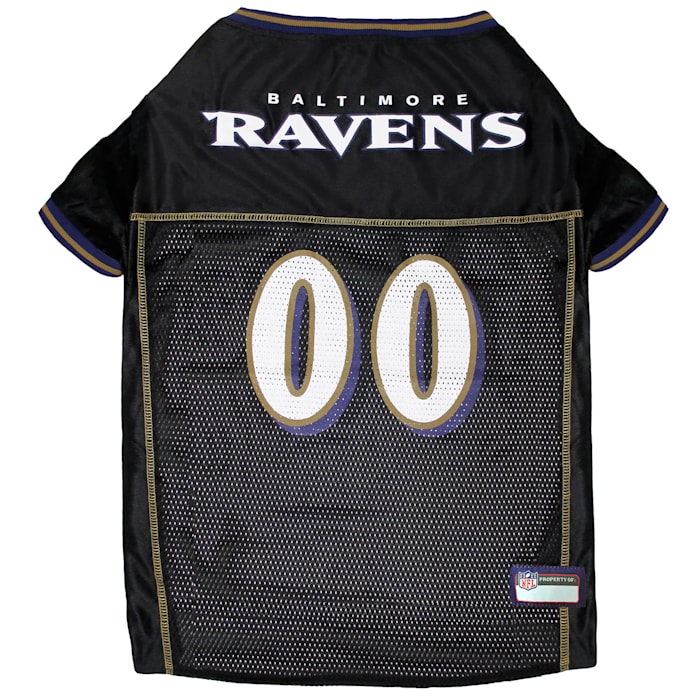 Pets First NFL AFC North Mesh Jersey For Dogs, Small, Baltimore Ravens, Multi-Color -  BAL-4006-SM