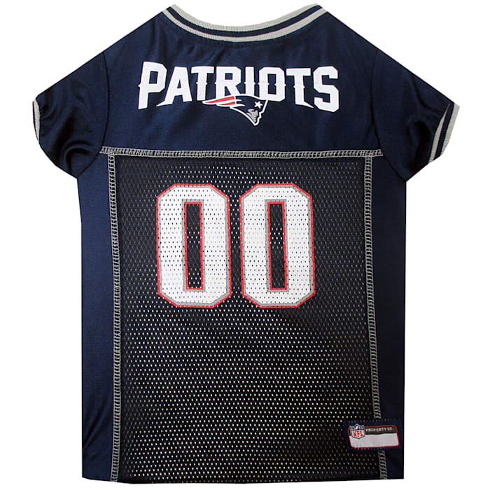 Pets First NFL AFC East Mesh Jersey For Dogs, Large, New England Patriots, Multi-Color -  NEP-4006-LG