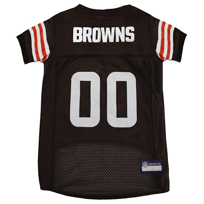 Pets First NFL Cleveland BrownsLicensed Mesh Jersey for Dogs and Cats - Large