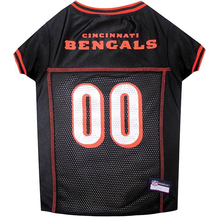 Pets First NFL AFC North Mesh Jersey For Dogs, X-Small, Cincinnati Bengals, Multi-Color -  CIN-4006-XS
