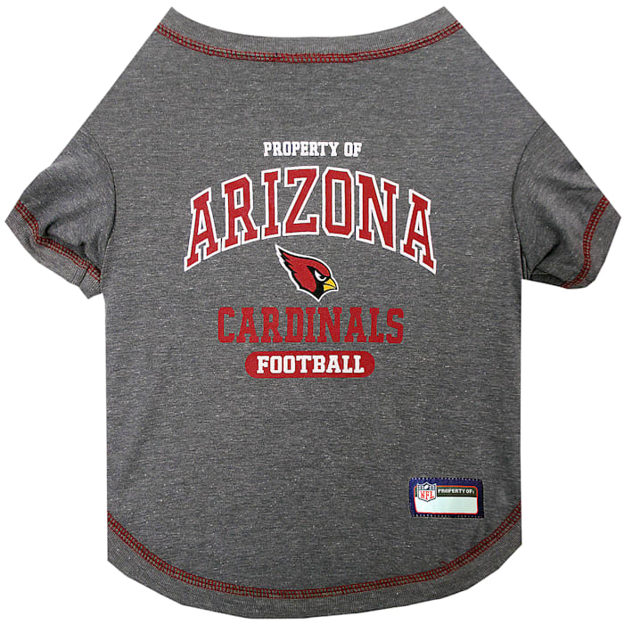Pets First Arizona Cardinals T-Shirt, X-Small, Multi-Color -  ARZ-4014-XS