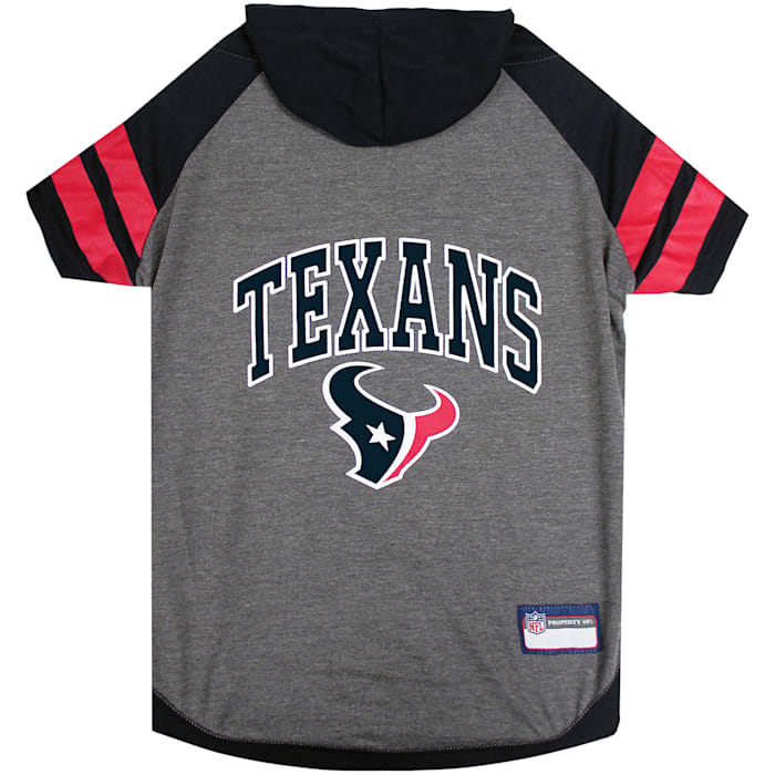 Pets First Houston Texans Hoodie Tee Shirt For Dogs, X-Small, Multi-Color -  HOU-4044-XS