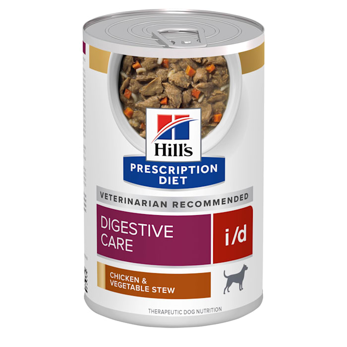 Hill's Prescription Diet i/d Digestive Care Chicken & Vegetable Stew Canned Dog Food, 12.5 oz., Case of 12, 12 X 12.5 OZ -  3389CS