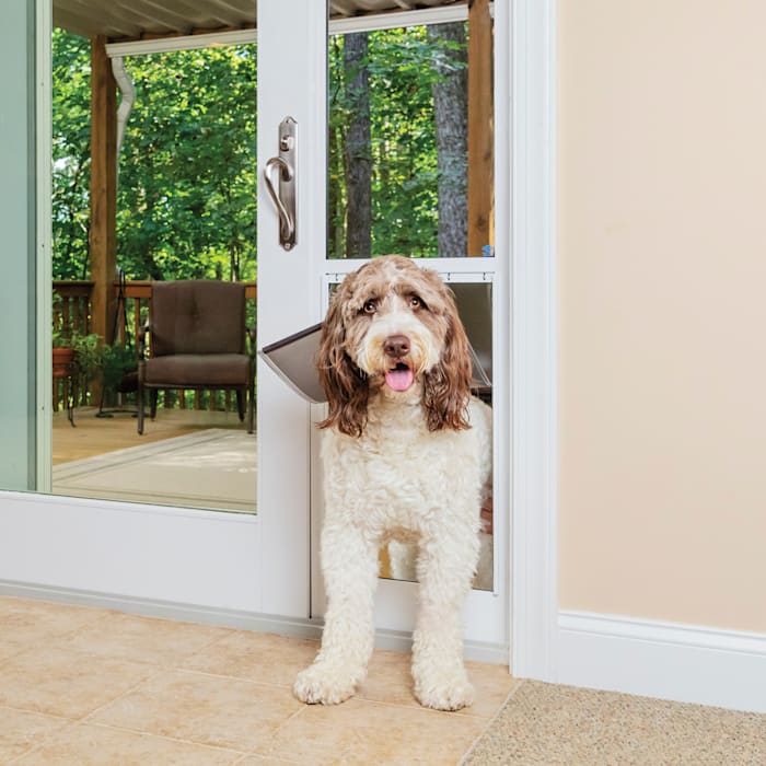 PetSafe Freedom Dog and Cat Aluminum Patio Panel - Extra Large - White