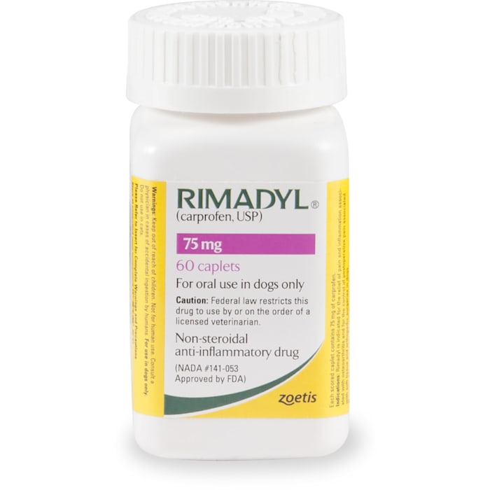 Rimadyl (Carprofen) 75 mg Caplets, 30 Count, 30 CT