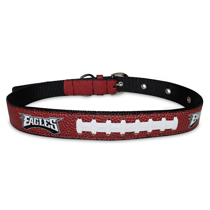 Pets First NFL Philadelphia Eagles Best Dog Collar NFL Signature PRO PVC-Leather Premium - Large