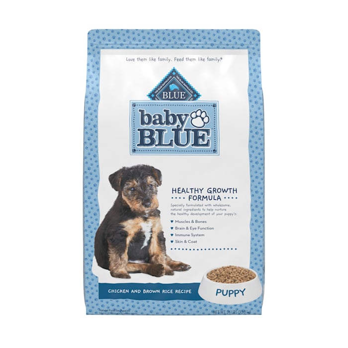 Blue Buffalo Baby Blue Natural Healthy Growth Formula, Chicken and Brown Rice Recipe Dry Puppy Food, 24 lbs -  802803