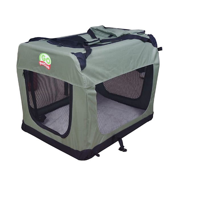 Go Pet Club Dog Pet Soft Crate - Sage